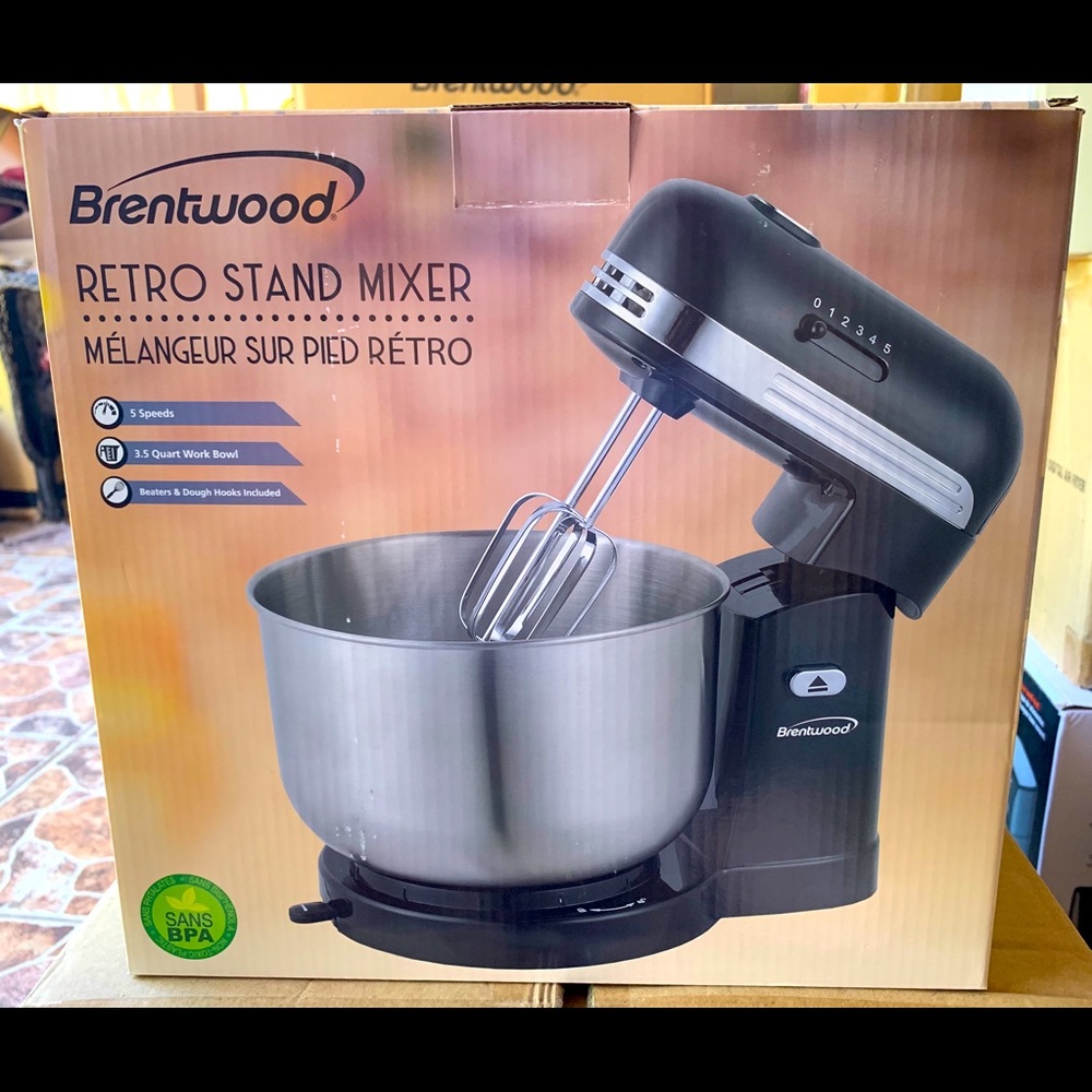 Brentwood SM-1162BL 5-Speed Stand Mixer